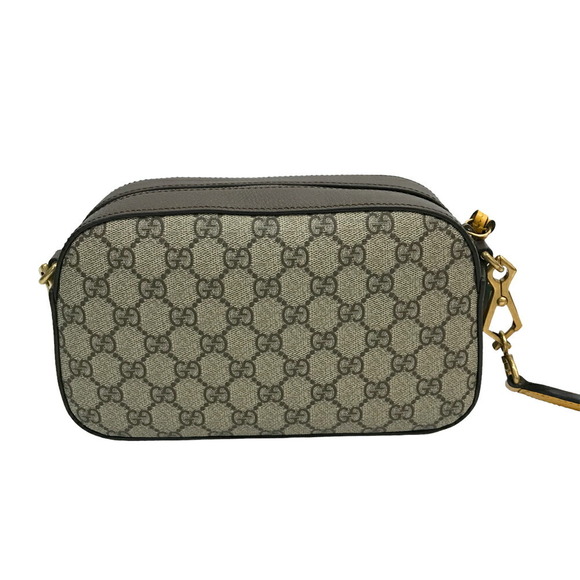 Gucci GG Supreme Messenger Bag Crossbody Cat Head Sherry - Picture 3 of 9